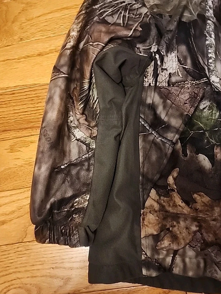 Jaqueta de caça juvenil Field & Stream tamanho pequeno camuflagem isolada com capuz isolada - Imagem 3 de 4