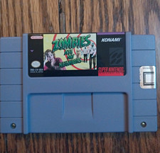 Zombies Ate My Neighbors SNES - Tested And Working