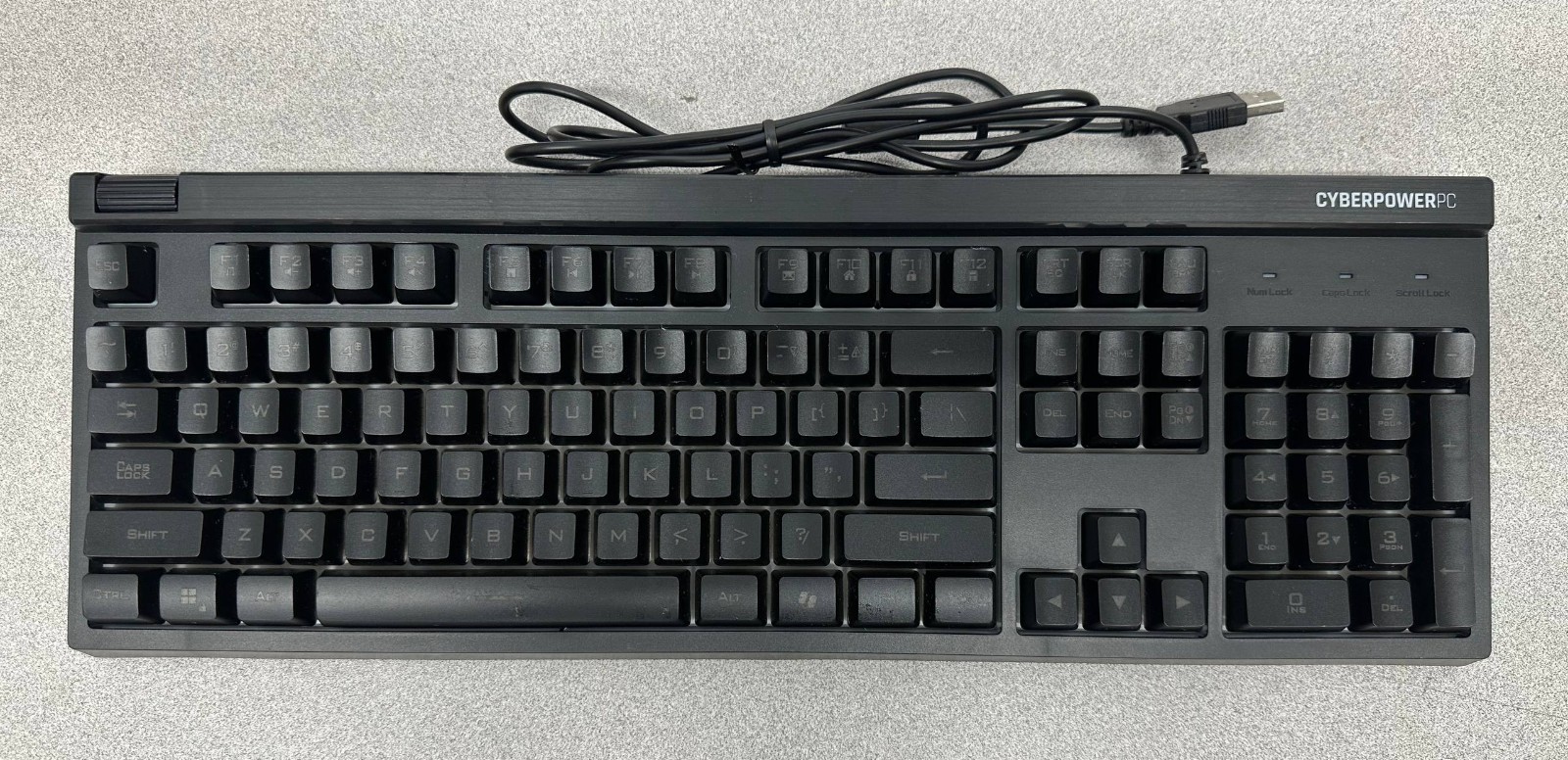 CyberPowerPC NOHI 02 RGB LED Multimedia USB Wired Gaming Key