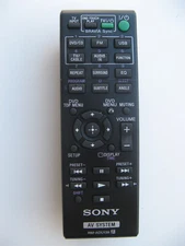 SONY RM-ADU138 ORIGINAL AV SYSTEM REMOTE DAV-TZ140 DAVTZ140 HBD-TZ140 HBDTZ140