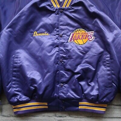 Vintage Los Angeles Lakers Satin Jacket by Chalk Line Made Vintage Los Angeles Lakers Satin Jacket by Chalk Line Made
