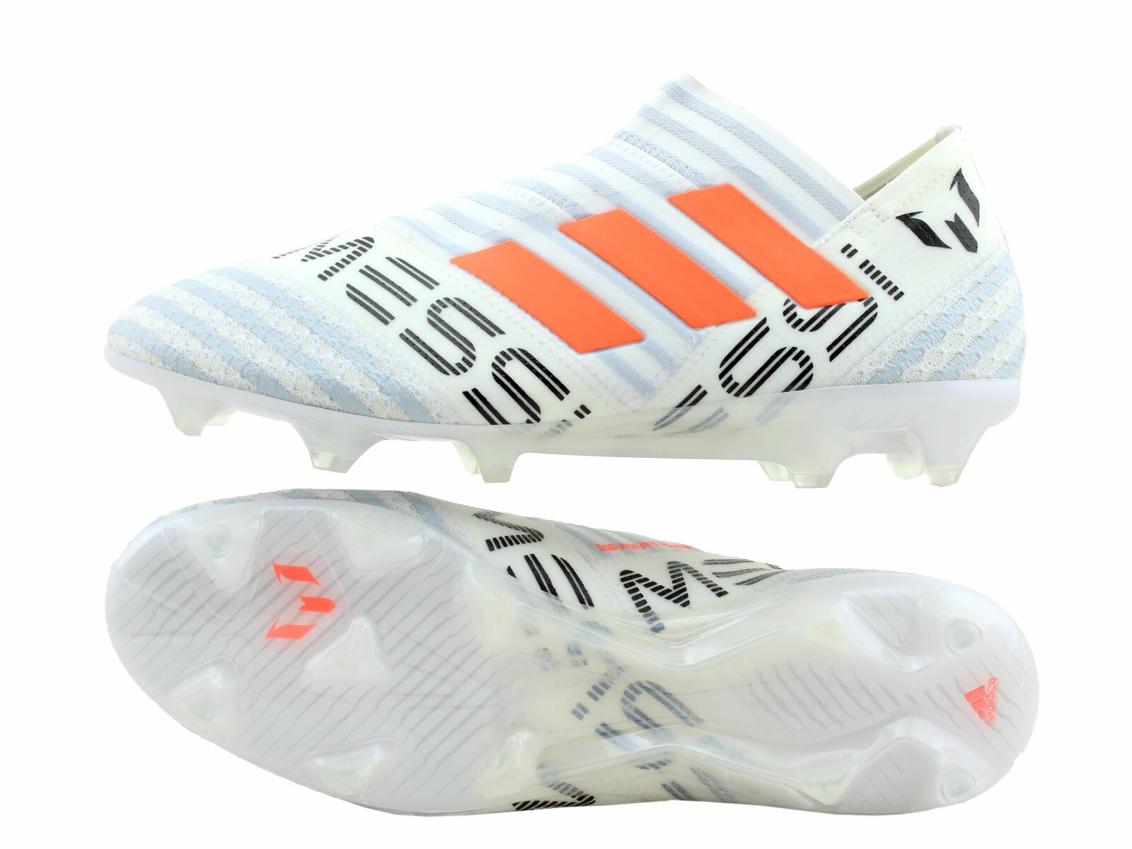 ADIDAS nemeziz MESSI DI B.... 17 3 Bianco Arancione 3 by2402 calcio camme Scarpe ADIDAS nemeziz MESSI DI B.... 17 3 Bianco Arancione 3 by2402 calcio camme Scarpe