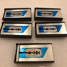 25 Blades - Vintage Schick plusplatinum Double Edge  Safety Razor Blades