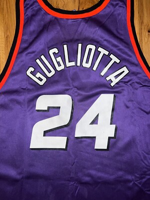 TOM GUGLIOTTA Phoenix Suns Vintage Champion Jersey 52 NBA Barkley