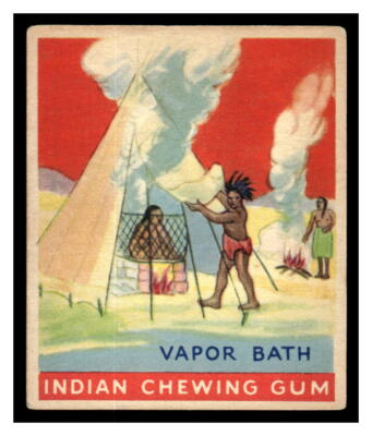 1933-40 Goudey R73 Indian Gum #91 Vapor Bath 128E-01 | eBay