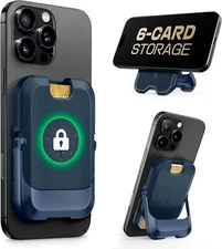 SUPCASE Magnetic Wallet for iPhone Stand Card Holder Hold 6 Cards MagSafe Case