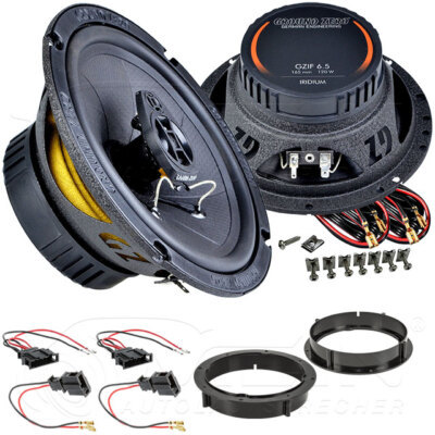 GROUND ZERO LAUTSPRECHER für SKODA OCTAVIA III 5E 2012-2019 Heck Tür 120W #BGR3