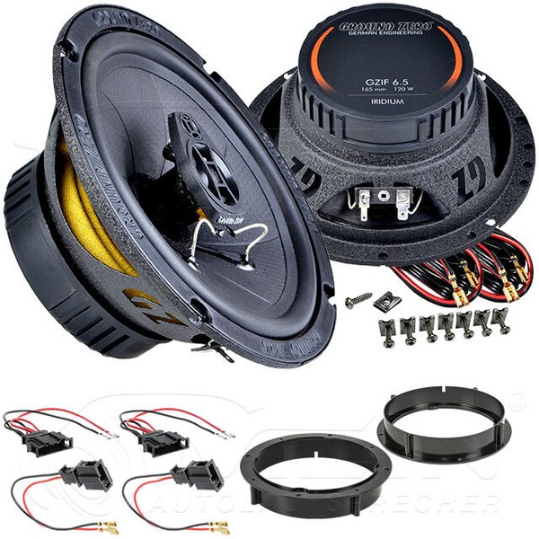 Ground Zero Lautsprecher FüR Skoda Octavia III 5E 2012-2019 Heck TüR 120W #BGR3-image