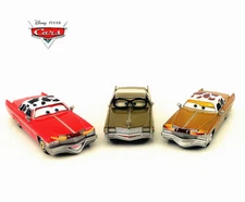 New Mattel Disney Pixar Cars 3 Tex Dinoco 1:55 Diecast Vehicles Model Kids Toys