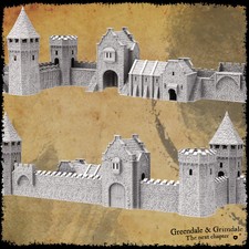 Greendale Modular Fortress 28mm Castle Terrai...