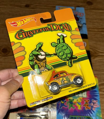 Hot Wheels 2013 Pop Culture "Grateful Dead" Full Complete Set of 6 - Picture 4 of 13