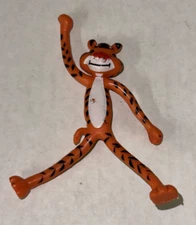 Rinco Rhode Island Action Figure Bendable Poseable Character Animated Tiger 4"