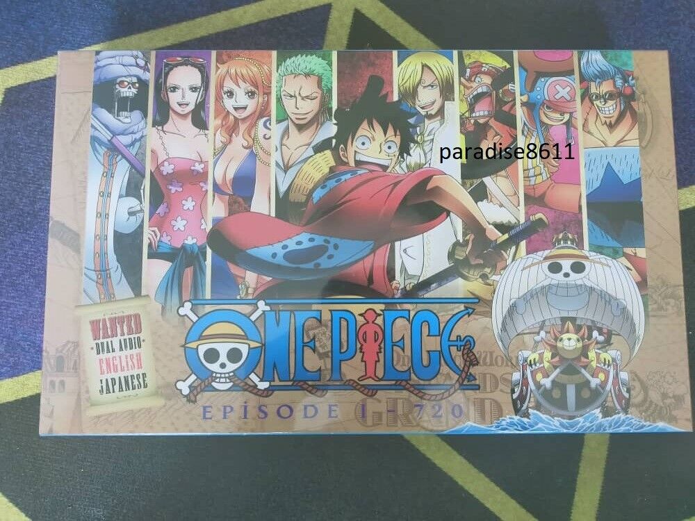 DVD One Piece Collection Series Eps 1 720 English Dubbed 