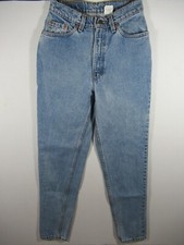 Vintage 90s Levi's 512 Slim Fit Tapered Leg Jeans Junior Size 9 Blue Made in USA