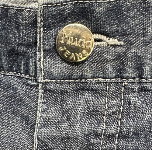 Mudd Jeans Girls 11 (28x30) Distressed Hems Pants Bootcut Blue Cotton Blend - Picture 8 of 19