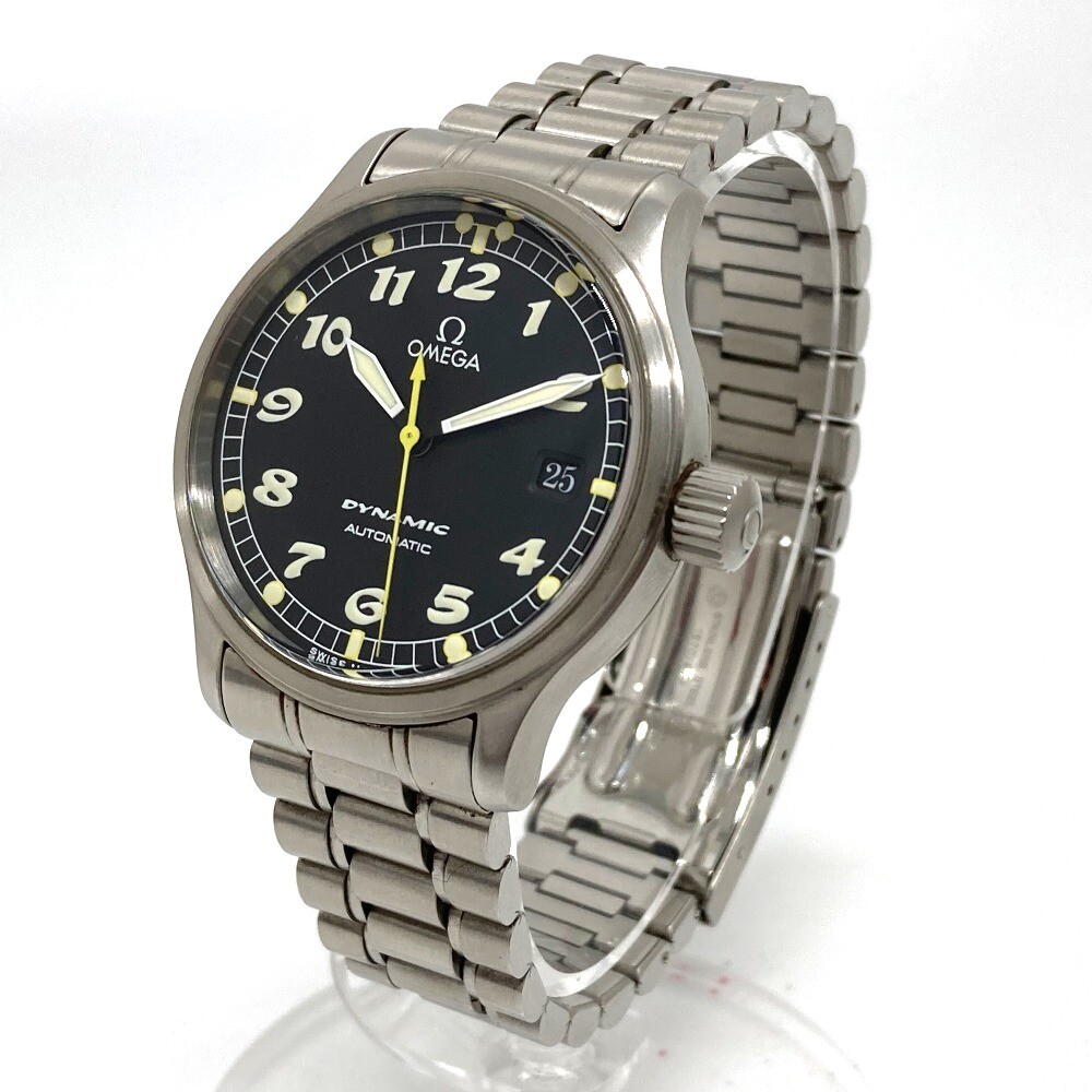 OMEGA Dynamic Men's Black Watch - 5200 