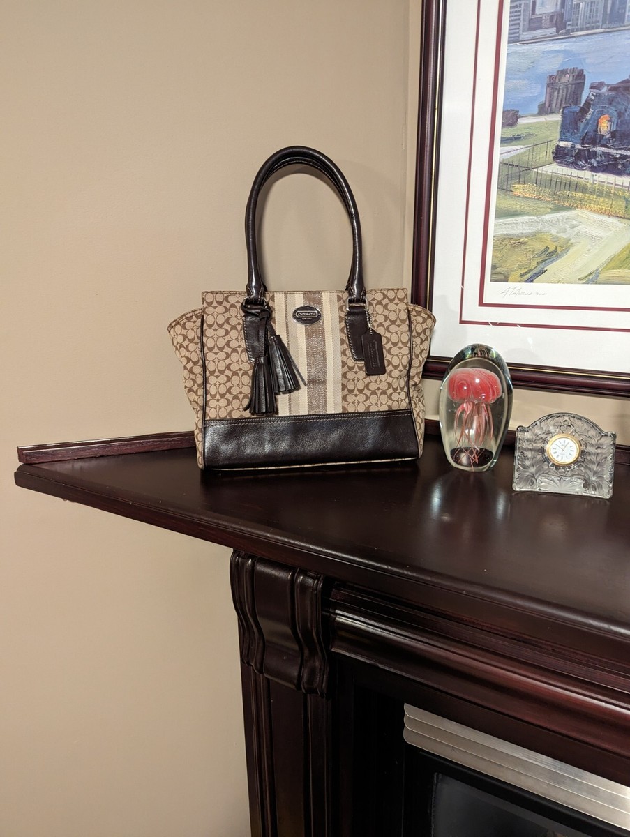 Coach Legacy Signature Stripe Candace style