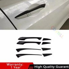 For Acura TLX 2015-2022 ABS Carbon Fiber Exterior Outside Door Handle Cover Trim