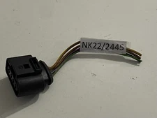 Genuine VW Audi Engine Ignition Coil Plug Connector 1J0973724 Black 4-Pin