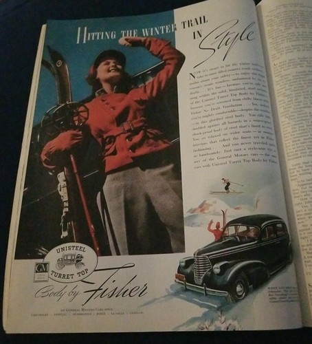 Vintage Ladies Home Journal Jan.1938 Great Fashion, Shirley Temple, Excellent - Picture 7 of 8