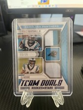 Terrance Marshall Jr. And Dj Moore Panthers Dual Team Patch /25