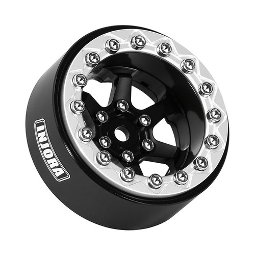 INJORA -5.25mm Offset 1.3" Aluminium Beadlock Wheels for 1/24 1/18 RC Crawler - Picture 13 of 33