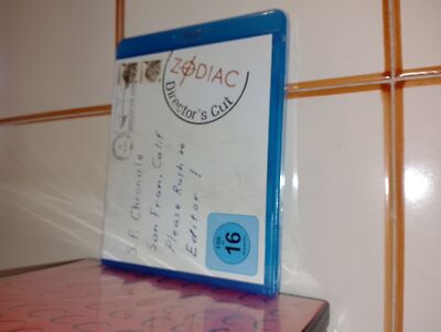 Zodiac Blu Ray lmport Audio DEU Neu