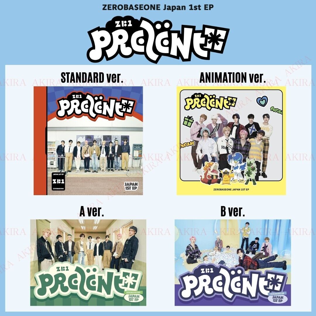 PSL ZB1 ZEROBASEONE Japan 1st EP PREZENT STANDARD ANIMATION PSL ZB1 ZEROBASEONE Japan 1st EP PREZENT STANDARD ANIMATION