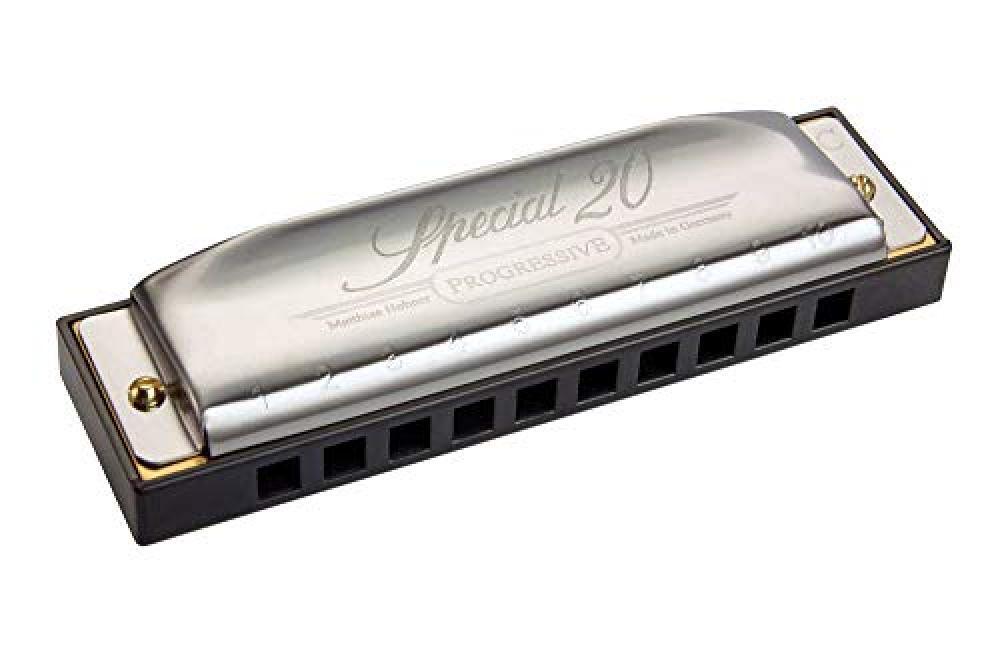 Hohner M560086: Armonica speciale 20 C, argento, 30.0 mm*45.0 mm*115.0 mm - NUOV