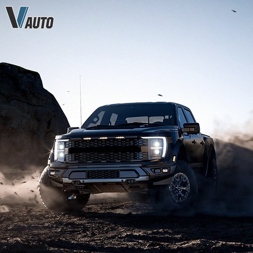 Faro LED VLAND para Ford F-150 F150 2021 2022 2023 lente proyector secuencial - Imagen 12 de 14