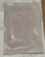 NEW PATCHOLOGY 1 FACE SHEET MASK ROSE SERVE CHILLED HYALURONIC 0.95 OZ