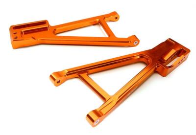 Integy Aluminum Rear Lower Suspension Arms : Traxxas E-Revo 2.0 C28685ORANGE