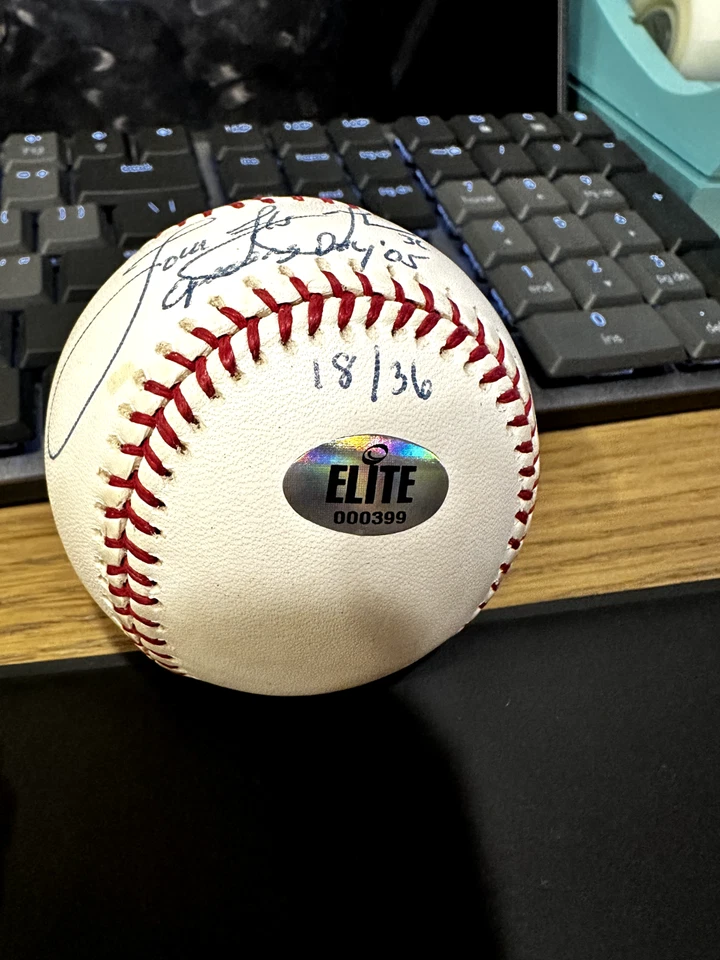 TOM GORDON 36 INSCRIÇÃO YANKEES DIA DE ABERTURA 05 18/36 - Imagem 2 de 4