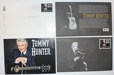 POSTCARD & First Day Cover Canada MINT 2013 set TOMMY HUNTER country singer