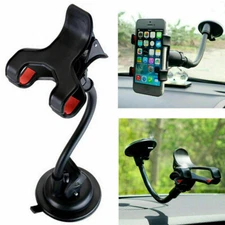 360° Rotatable In Car Suction Phone Holder Dashboard Windscreen Universal Mount