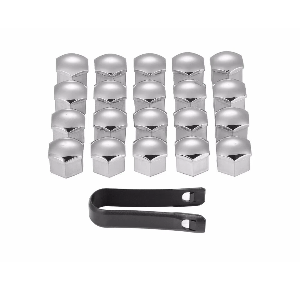 20 Piezas Tapas de Tuercas de Rueda de Coche Llantas de Perno Cubierta de Tornillo de Buje Automático Accesorios para Automóviles Foto 3 de 4