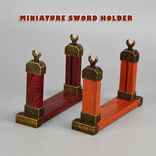Miniature Sword Holder Samurai Sword Katana Holder Stand Anime Rack 15 Styles - Picture 6 of 32