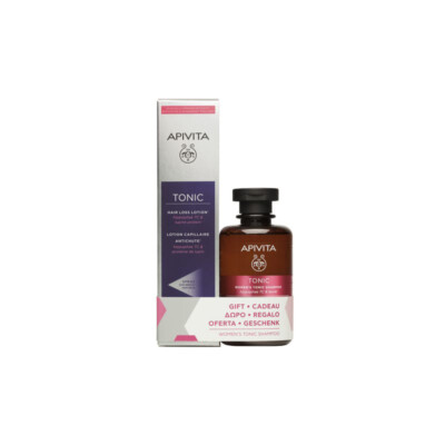Apivita Women's Tonic Hair Loss Lotion 150ml & FREE Women's Tonic Shampoo 250ml