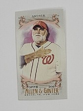 2021 TOPPS ALLEN & GINTER #271 JOSE ANDRES MINI PARALLEL CHEF