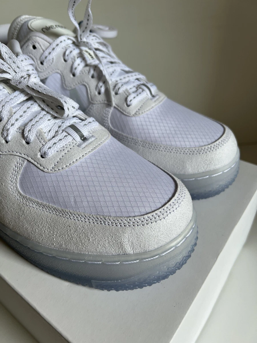 Nike Air Force 1 React QS White Light Bone Sail UK 10.5 US 11.5 CQ8878 100