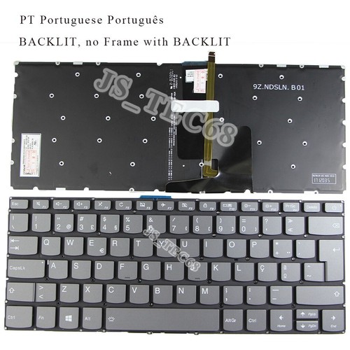 For Lenovo Ideapad 3-14ADA05 3-14ARE05 3 Laptop Keyboard Gray without Frame - Bild 9 von 10
