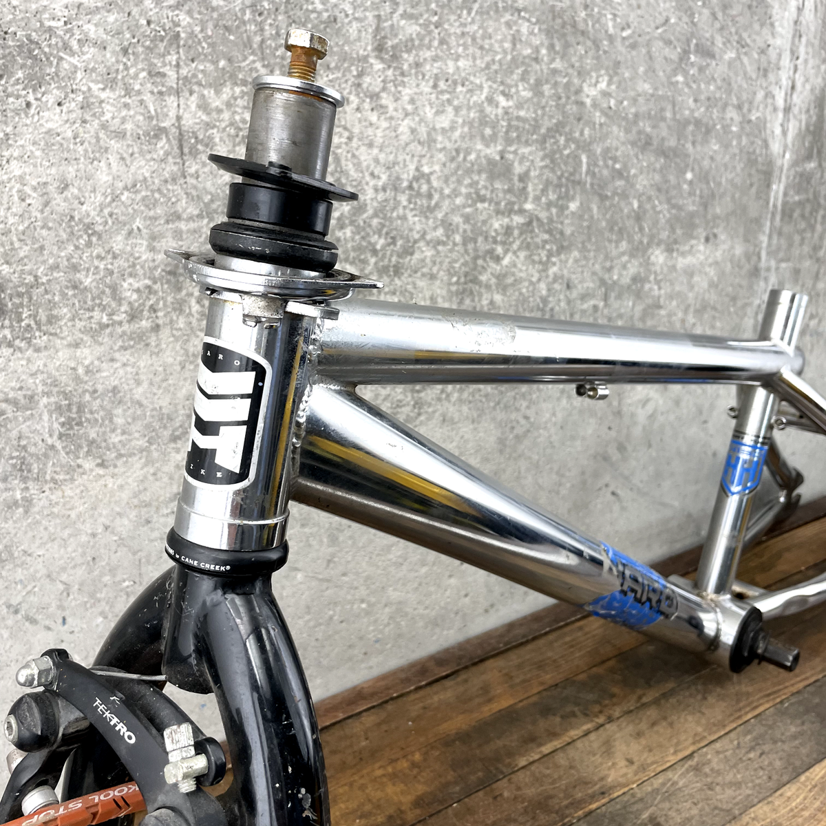 Haro BMX Frame Set Old School BMX Freestyle Fork Chrome 4130 Haro BMX Frame Set Old School BMX Freestyle Fork Chrome 4130