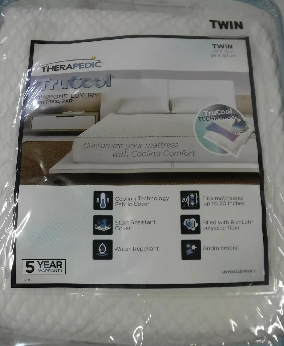 Therapedic trucool diamond luxury mattress 2025 pad reviews