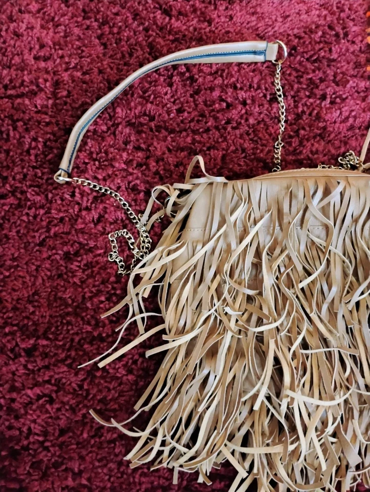 Pre-Owned Yoki Fringe Purse - Cowboy Trendy Handbag — 第 2/3 张图片