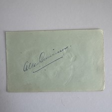 Rare Original Autograph Sir Alec Guinness Star Wars Actor From 1940s Album