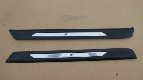 BMW F32 F82 M4 COUPE M SPORT DOOR SILL COVER TRIM PANEL PLATE RIGHT LEFT - Picture 2 of 5