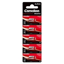 5 Camelion 4Lr44 Alkali-Batterien A544 1414A A544 Sans Mercure 6V 5Bl 2026 J