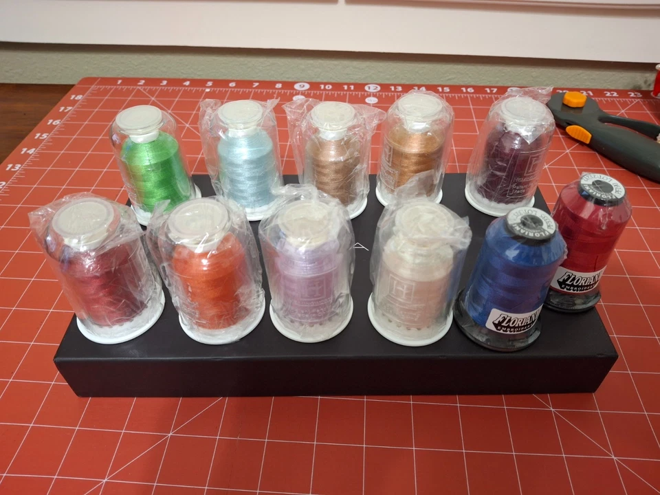 Polyester Machine Embroidery Thread Brand New Never Opened Eleven spools - Image 2 of 4