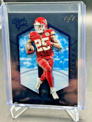 2016 Panini Black Gold JAMAAL CHARLES Blue 1/1 Chiefs | eBay