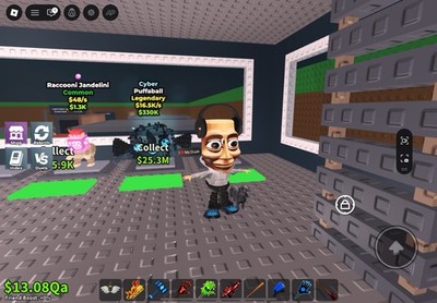 Steal a Brainrot Super Rare 2 Pack Really Cheap Puffaball & Racooni Jandelini